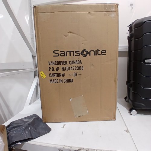 2PC SAMSONITE FREEFORM HARDSIDE SPINNER LUGGAGE - 21.5" AND 31.3" - BLACK (MODEL: 88391-1041) image 12