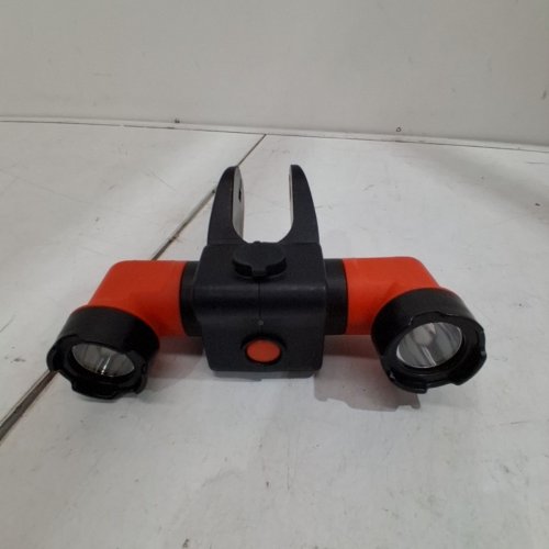 VOLTASK DETACHABLE RECHARGEABLE LED LIGHT COMPATIBLE WITH ANY CORDLESS SNOW SHOVEL - 4V - ORANGE (MODEL: SSD-1) image 3