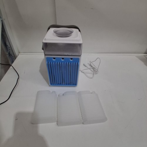 TIPTOP HOME PORTABLE AIR COOLER FAN - 3-SPEED 800ML CAPACITY - WHITE image 4