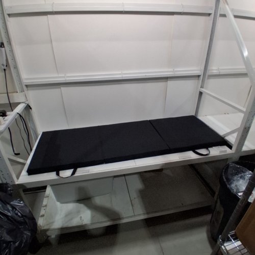 CAP BARBELL ALL PURPOSE FOLDING ANTI TEAR EXERCISE MAT - 71" X 24" X 2" - BLACK (MODEL: MTIS-9262BK) image 2