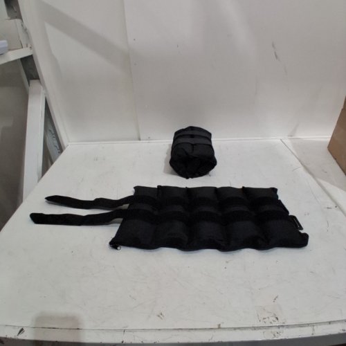 CAP BARBELL ADJUSTABLE ANKLE WEIGHTS, 20LBS - BLACK image 2
