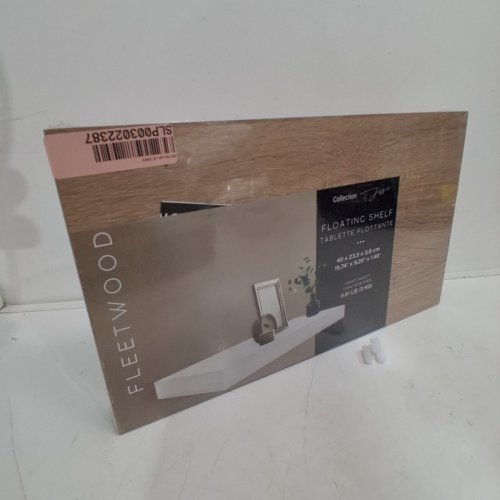 FLEETWOOD FLOATING SHELF - 15.74" X 9.25" X 1.49" - LIGHT BROWN image 2