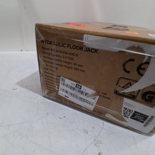VEVOR HEAVY DUTY LOW PROFILE FLOOR JACK WITH SINGLE PISTON HYDRAULIC PUMP - 2.5 TON MAX - YELLOW (MODEL: WD-A-02250-A00-0) image 4