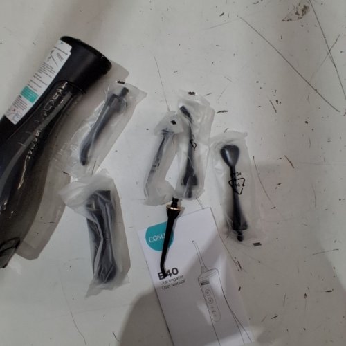 COSLUS E40 WATER PORTABLE FLOSSER FOR TEETH WITH10 PRECISE PRESSURE SETTINGS - BLACK (MODEL:E40) image 4