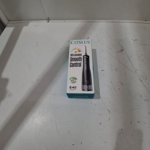 COSLUS E40 WATER PORTABLE FLOSSER FOR TEETH WITH10 PRECISE PRESSURE SETTINGS - BLACK (MODEL:E40) image 5