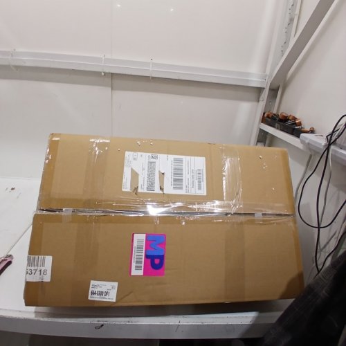 MERACH VIBRATION PLATE EXERCISE MACHINE - 300 LB MAX - PINK/WHITE (MODEL: ‎MR-2398) image 4