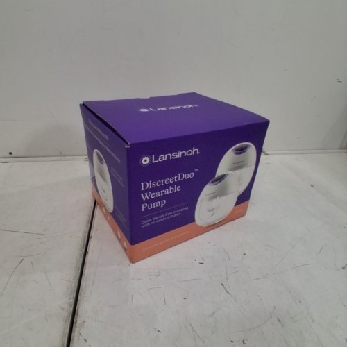 2PK LANSINOH DISCREETDUO WEARABLE BREAST PUMP - BREAST FLANGE 24MM & 21MM - WHITE - (MODEL S32) image 5