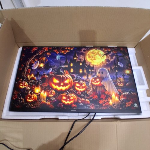 SAMSUNG S3 27" FULL HD MONITOR WITH EYE SAVER - 100HZ - BLACK - (MODEL: S27D300GAN) image 2