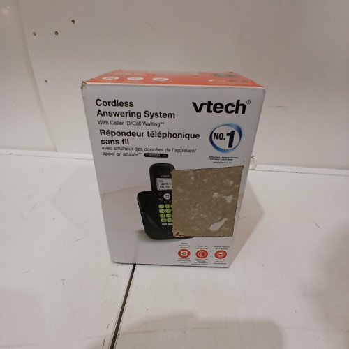 VTECH DECT 6.0 CORDLESS PHONE CALL ANSWERING SYSTEM WITH CALLER ID/CALL WAITING - BLACK (MODEL: CS6224-11) image 3