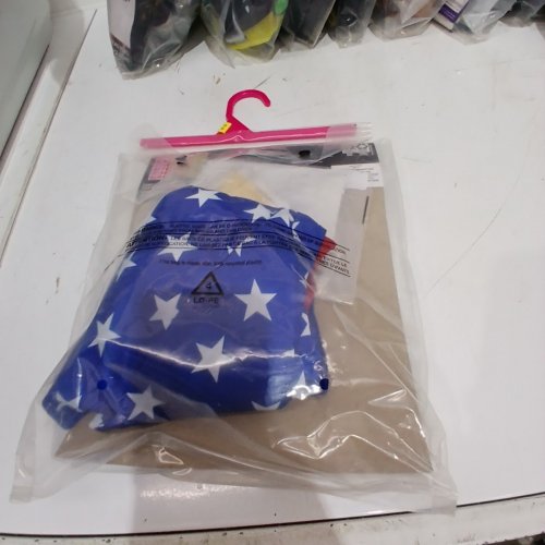 4PC RUBIES WONDER WOMAN COSTUME - LARGE (10/12) - RED BLUE GOLD (STYLE: WONDER WOMAN) image 3