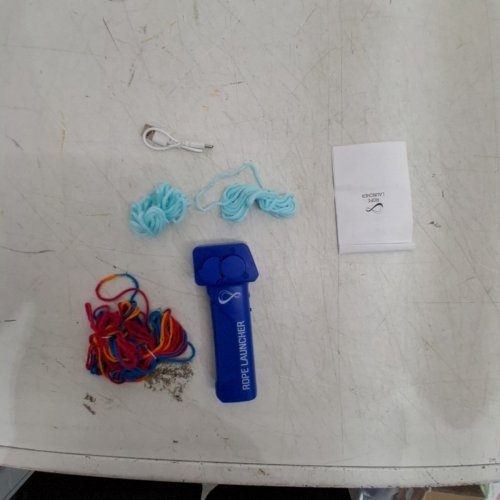 LOOP LASSO ROPE LAUNCHER STRING SHOOTER WITH ACCESSORIES - BLUE image 3