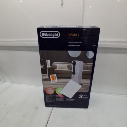 DELONGHI FULL ROOM RADIANT HEATER WITH 3 POWER LEVELS - GREY (MODEL: TRRS0715CA) image 6