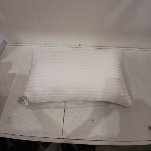 FAPO LUXURY FIBER-FILLED PILLOW WITH COOLING COVER - 18" X 29" - WHITE image 3