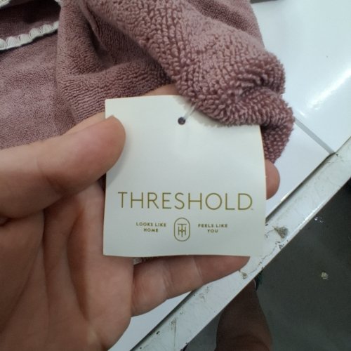 THRESHOLD BATH TOWEL - 30" X 54" - ROSE image 3