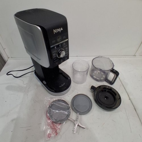 NINJA CREAMI DELUXE 11-IN-1 DIGITAL FROZEN TREAT MAKER - MAKES 24OZ PINTS - SILVER (MODEL: NC501C) image 3