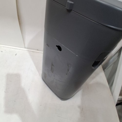 PET GENIE DOG WASTE ODOR CONTROL DISPOSAL PAIL - 18.5" - GREY (MODEL: ‎I000824) image 3
