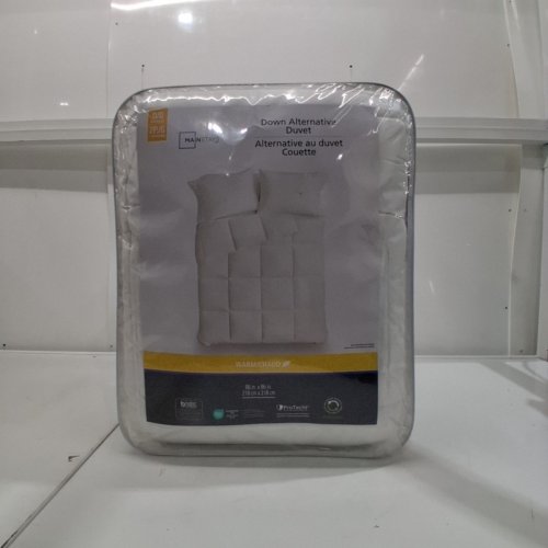 MAINSTAYS DOWN ALTERNATIVE DUVET - QUEEN - WHITE (MODEL: MSS9600922C) image 2