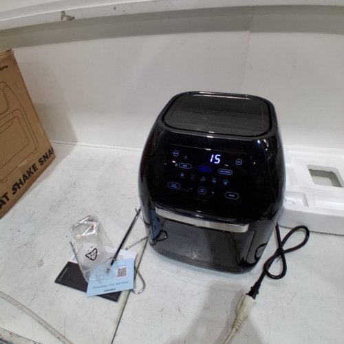 CHEFMAN MULTIFUNCTIONAL COUNTERTOP DIGITAL AIRFRYER+ CONVECTION OVEN - 10QT - 1700W - BLACK (MODEL: RJ38-10-RDO-V2-AM) image 2