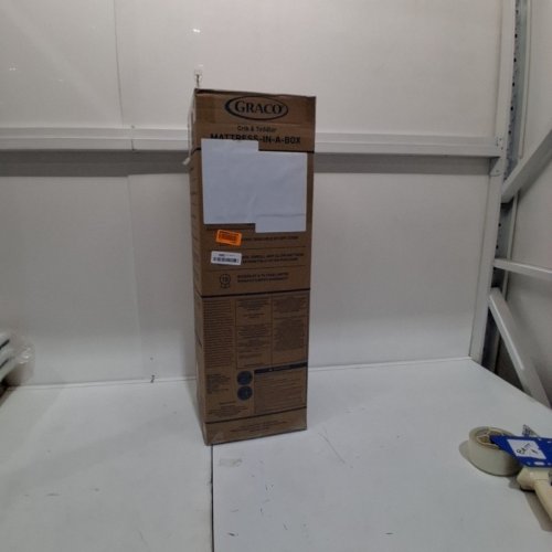 GRACO PREMIUM FOAM MATTRESS-IN-A-BOX, CRIB & TODDLER - FITS ALL STANDARAD SIZED CRIBS - WHITE image 3