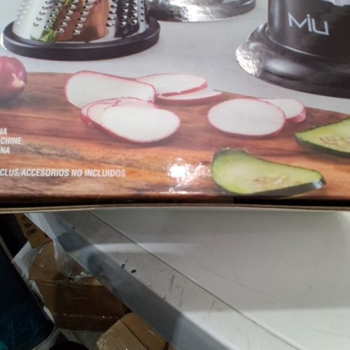 MIU ROTARY FOOD GRATER WITH ATTACHMENTS - BLACK/SILVER (MODEL : 1796155) image 3