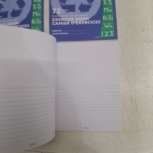4 ASSORTED HILROY EXERCISE BOOKS - 72 PAGES (EACH) - ASSORTED COLORS image 4