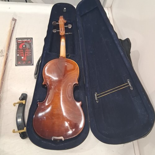 PYLE FULL-SIZE BEGGINERS VIOLIN KIT WITH TRAVEL CASE (MODEL: PGVILN20) image 5