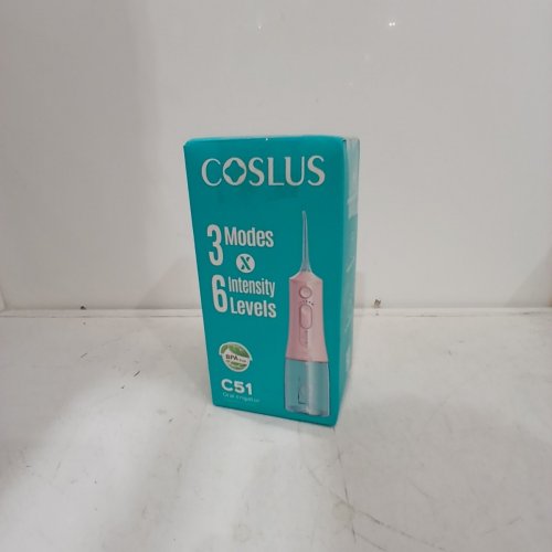 COSLUS ORAL IRRIGATOR PORTABLE WATER TEETH FLOSSER WITH 3 MODES & 6 PRESSURE SETTINGS - PINK (MODEL: C51) image 5