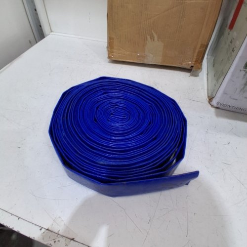 VEVOR DISCHARGE HOSE LAY FLAT HOSE 1.5" X 100FT PVC BACKWASH DRAIN HOSE image 3