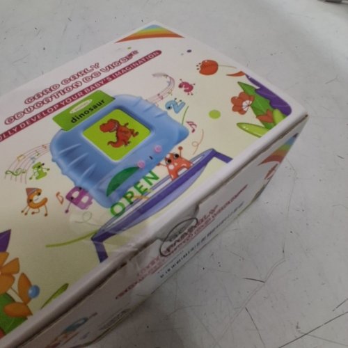 112PC HAPPY WORLD EARLY EDUCATION TALKING FLASH CARD DEVICE TOY - BLUE (MODEL: CA001) image 3