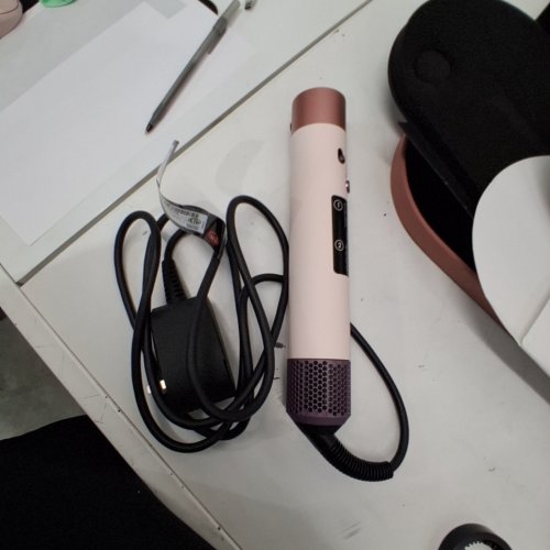 6PC DYSON I.D CURLY + COILY AIRWRAP MULTI STYLER AND HAIR DRYER WITH BLUETOOTH - PINK / ROSE GOLD ( MODEL: HS08) image 4