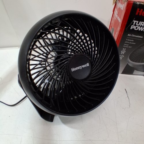 HONEYWELL TURBO FORCE 7" FAN PIVOTING FAN - BLACK image 2