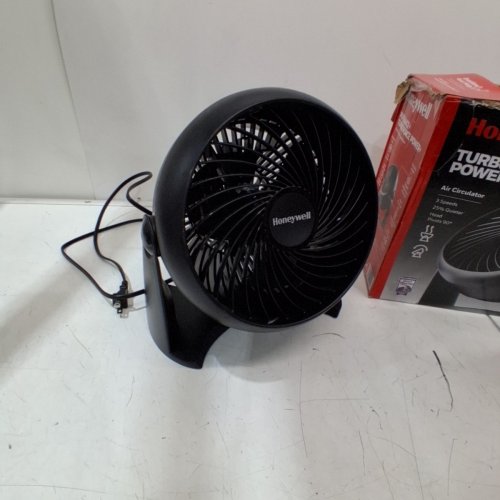 HONEYWELL TURBO FORCE 7" FAN PIVOTING FAN - BLACK image 3