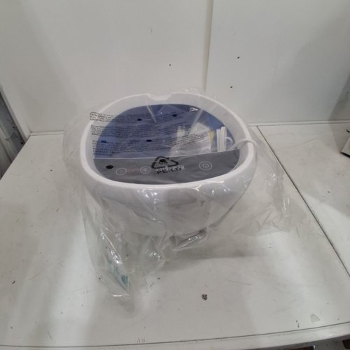HOMEDICS SHIATSU BLISS FOOT SPA WITH HEAT BOOST - 18" X 14.5" X 9.5" - WHITE/BLUE (MODEL: 1784667 / FB-655HRM-CA) image 2