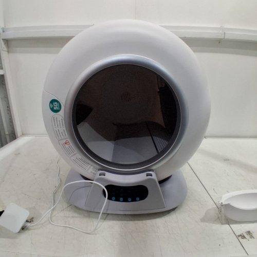 PETCOVE PURRTEK SELF-CLEANING CAT LITTER BOX - ODOR REMOVAL, APP-CONTROLLED LITTER ROBOT SYSTEM FOR MULTIPLE CATS - GREY (MODEL: PC-PRRTK-GRY) image 3