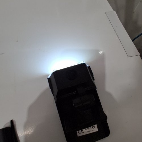 SOLAR PANEL LED SPOTLIGHT - 12" - BLACK image 2