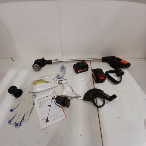 UNBRANDED CORDLESS GRASS TRIMMER - 21V - GREEN image 3