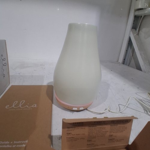 ELLIA BLOSSOM ULTRASONIC DIFFUSER WITH AMBIENT MOOD LIGHTING - WHITE (MODEL:ARM-510GYA-WWX) image 2