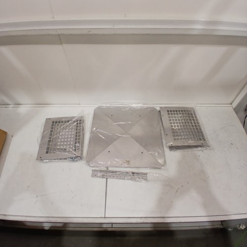 CUBOID CHIMNEY CAP - 12" X 12" - SILVER - (MODEL: SSRC-12*12) image 2