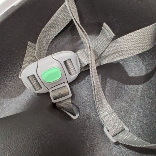 INGENUITY BABY BASE 2-IN-1 SEAT BOOSTER FEEDING SEAT - GREY/WHITE image 3