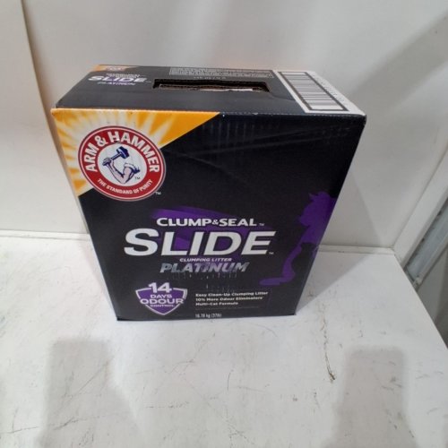 ARM AND HAMMER CLUMP AND SEAL SLIDE PLATINUM CLUMPING LITTER WITH 14 DAY ODOUR CONTROL - 16.6LBS image 3