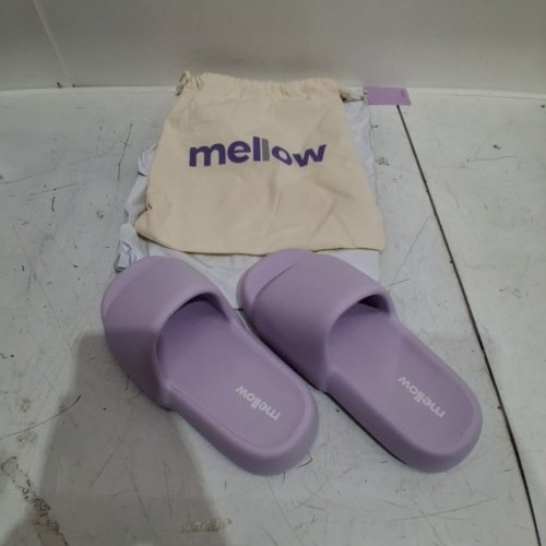 UNISEX MELLOW SOFT CLOUD SLIDES / SLIPPERS - MEN'S : 5-6 / WOMEN'S : 6-7 - LILAC (MODEL : ML05) image 3