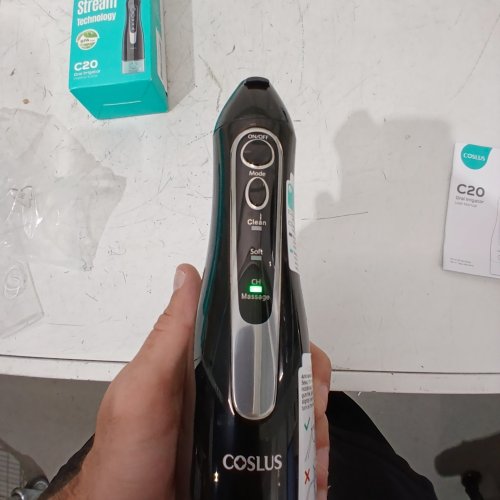 COSLUS ORAL WATER IRRIGATOR - 300 ML TANK - BLACK (MODEL: C20) image 2
