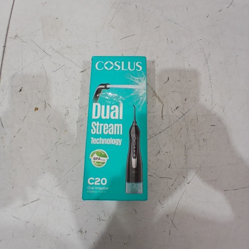 COSLUS ORAL WATER IRRIGATOR - 300 ML TANK - BLACK (MODEL: C20) image 5
