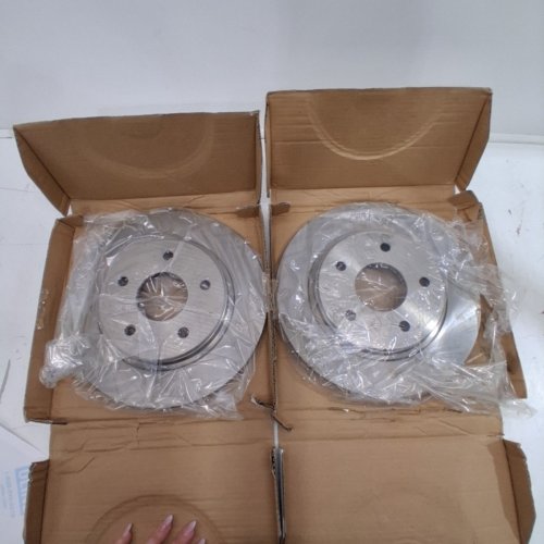 2PK TOP QUALITY DISC BRAKE ROTORS FOR SUVS/TRUCKS/VANS - STAINLESS STEEL (MODEL: 8-780623) image 2