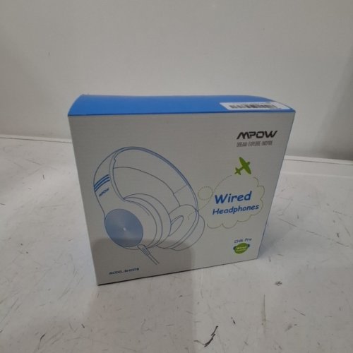 KIDS MPOW CH6 PRO WIRED OVER-EAR HEADPHONES WITH 85DB/94DB VOLUME LIMITER AND IN-LINE MIC - GREEN/GREY (MODEL: BH297B) image 3