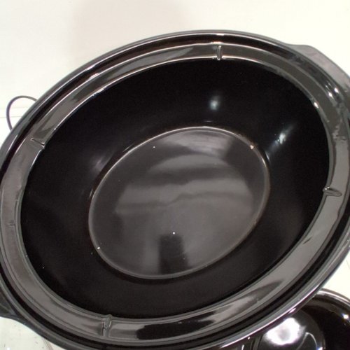 2PC CROCK-POT SLOW COOKER WITH DIP WARMER - 8QT - STAINLESS STEEL (MODEL: SCV803S-033-BR) image 4