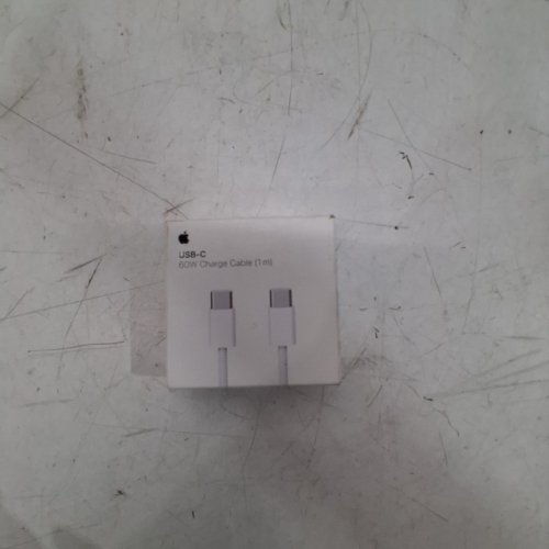 APPLE 60W USB-C TO USB-C CHARGING CABLE - 1M - WHITE image 3