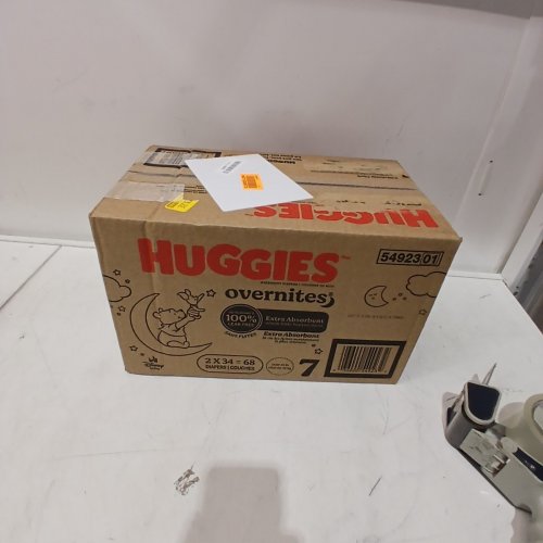 68PK HUGGIES DISNEY BABY OVERNITES ALL-NIGHT PROTECTION AND COMFORT - SIZE 7 - 41LB image 2