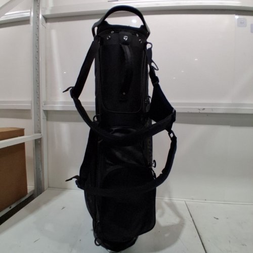 TAYLORMADE PRO STAND GOLF BAG WITH 8 DIVIDERS AND CARRY STRAP - BLACK (MODEL: N2631901) image 5