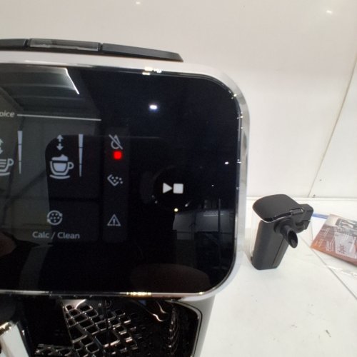 PHILIPS 3300 SERIES FULLY AUTOMATIC ESPRESSO MACHINE WITH LATTEGO MILK SYSTEM AND INTEGRATED GRINDER - GLOSSY BLACK (MODEL:EP3341/50) image 2